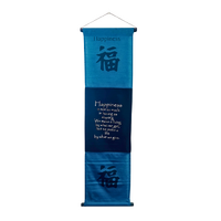 Affirmation Banner HAPPINESS Turquoise