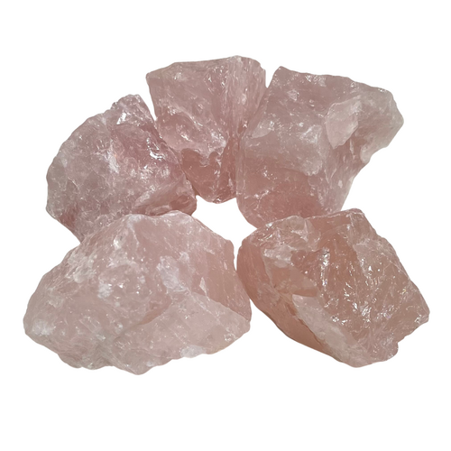 Rough Crystal Pieces ROSE QUARTZ 15kg (A Grade)