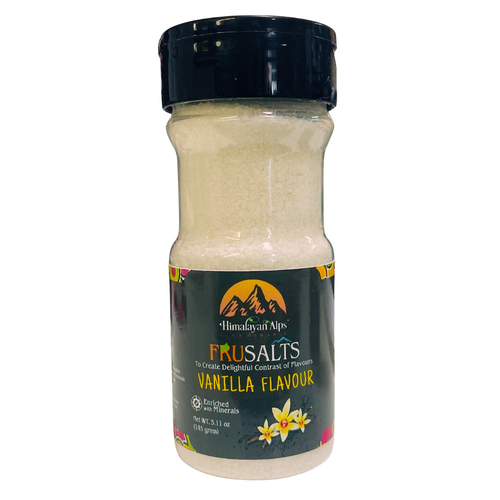 Himalayan Salt Shaker VANILLA Fruit Salt 145g